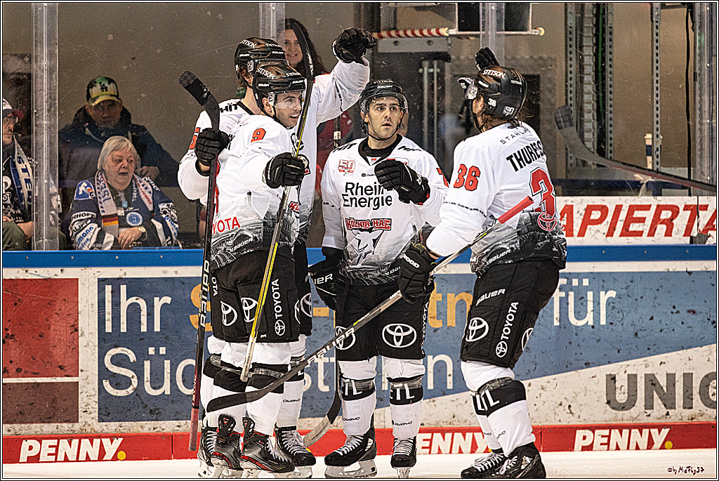 PENNY DEL;  Iserlohner EC - Koelner Haie; Iserlohn, 24.02.2023